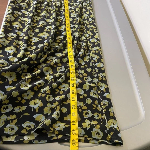 No. 6 Store Floral Silk Midi Dress - Picture 9 of 9